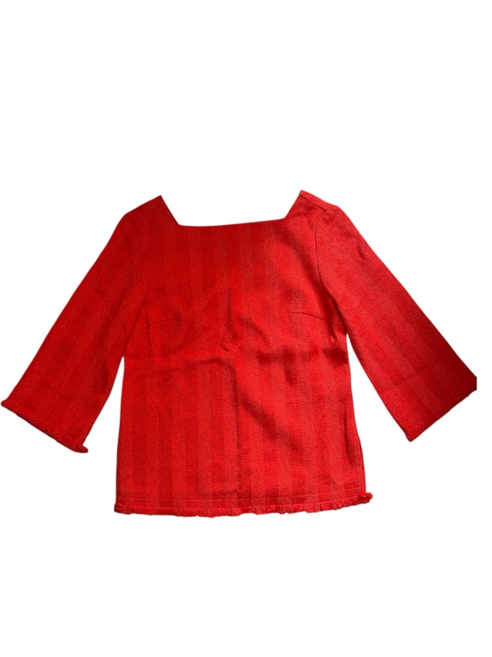 Trina Turk Bright Red Knit Sweater